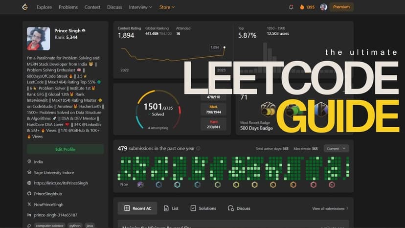 The ULTIMATE LeetCode Guide | Smartest Way to Solve, Practice & Master Coding Interviews 🔥