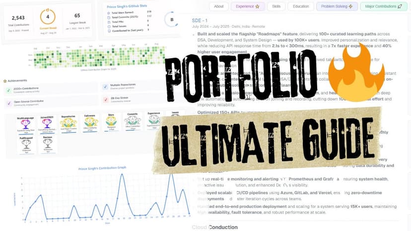 Build a Portfolio That Gets You HIRED 🔥 | ULTIMATE GUIDE | JOB HUNTING | 2025